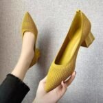 pointed toe single shoes - Image 4
