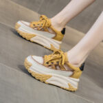 Leather Korean ulzzang shoes