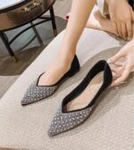 French pointed toe shoes women's