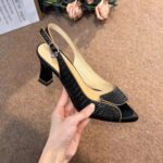 pointed toe temperament versatile high-heeled sandals - Image 2