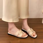 women's beach slippers outdoor flat sandals - Image 2