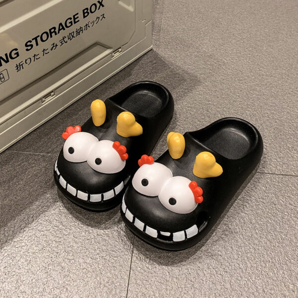 Funny cartoon hole shoes for women