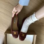 shallow mouth flat slip-on lazy shoes grandma shoes - Image 3