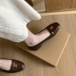 shallow mouth flat slip-on lazy shoes grandma shoes - Image 5