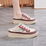 half-slippers women's high-end mesh sandals - Image 6