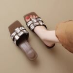 fashionable small fragrance style fashionable exquisite high-end sandals - Image 5
