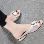 2025 new style with skirt flip flops - Image 5