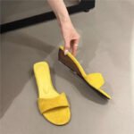 French simple leopard print flip flops - Image 11