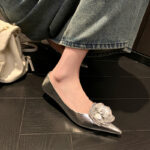 Lady French Kitten Heel Single Shoes for Women - Image 2