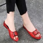 2025 new style with skirt flip flops - Image 7