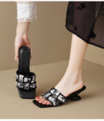 fashionable small fragrance style fashionable exquisite high-end sandals - Image 4