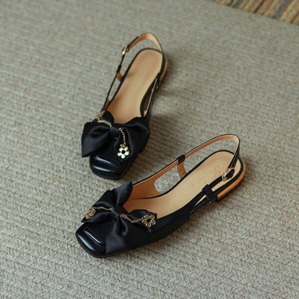 fashion single strap flat shoes fairy style single shoes