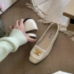 shallow mouth flat slip-on lazy shoes grandma shoes - Image 4