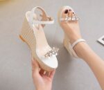 waterproof platform high heel sandals - Image 4
