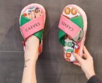 Yi'erkang Internet celebrity graffiti slippers for women - Image 4