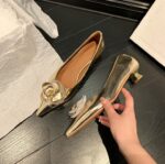 Lady French Kitten Heel Single Shoes for Women - Image 4