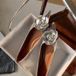 Lady French Kitten Heel Single Shoes for Women