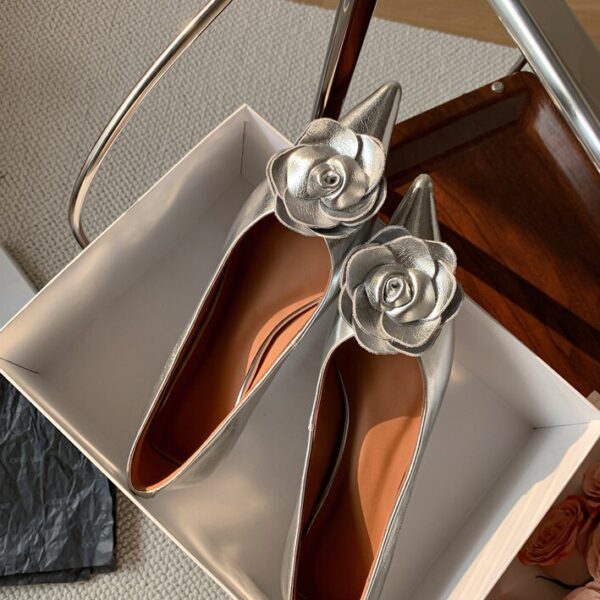 Lady French Kitten Heel Single Shoes for Women