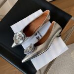 Lady French Kitten Heel Single Shoes for Women - Image 7