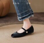 French Mary Jane flat shoes for women - Image 4