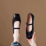 French Mary Jane flat shoes for women - Image 3