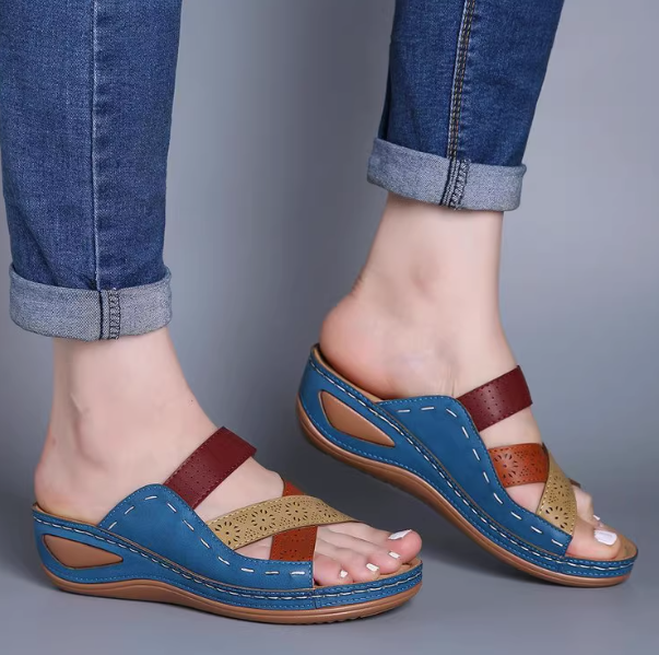 Slippers for women Retro Thick-soled
