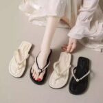 2025 new pearl flip-flops for women summer - Image 3