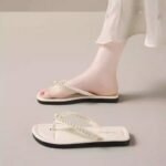 2025 new pearl flip-flops for women summer - Image 5