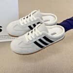 New Women's Shoes Women's Sneakers Student Shoes White Shoes Low-Top Round Toe Straps - Image 3