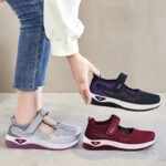Women's shoes all-match summer Velcro middle-aged and elderly mothers' shoes - Image 6
