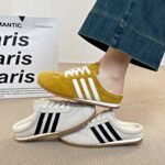 New Women's Shoes Women's Sneakers Student Shoes White Shoes Low-Top Round Toe Straps - Image 2