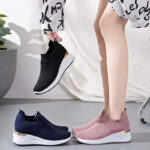 inner height-enhancing thick-soled women's shoes breathable mesh single shoes breathable and comfortable - Image 5