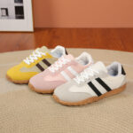 non-slip soft bottom mesh breathable ladies retro splicing Dexun Forrest Gump shoes - Image 5