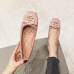 spring bean shoes pregnant women's one-step low-mouth driving shoes all-match for all seasons - Image 5