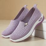 soft soles not tiring flat shoes middle-aged and elderly casual shoes - Image 3