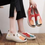 Beijing cloth shoes trendy painted casual shoes polyurethane soft sole - Image 4