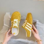 New Women's Shoes Women's Sneakers Student Shoes White Shoes Low-Top Round Toe Straps - Image 4