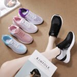 Women's sports shoes, new autumn running shoes, lightweight breathable mesh shoes, fly woven shoes - Image 6