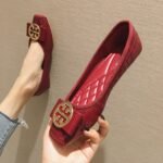 spring bean shoes pregnant women's one-step low-mouth driving shoes all-match for all seasons