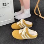 New Women's Shoes Women's Sneakers Student Shoes White Shoes Low-Top Round Toe Straps - Image 8