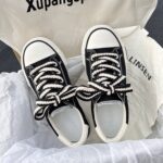 spring breathable student shoes height-increasing platform casual canvas shoes women's - Image 9