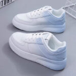 Gradient color white shoes for women - Image 8