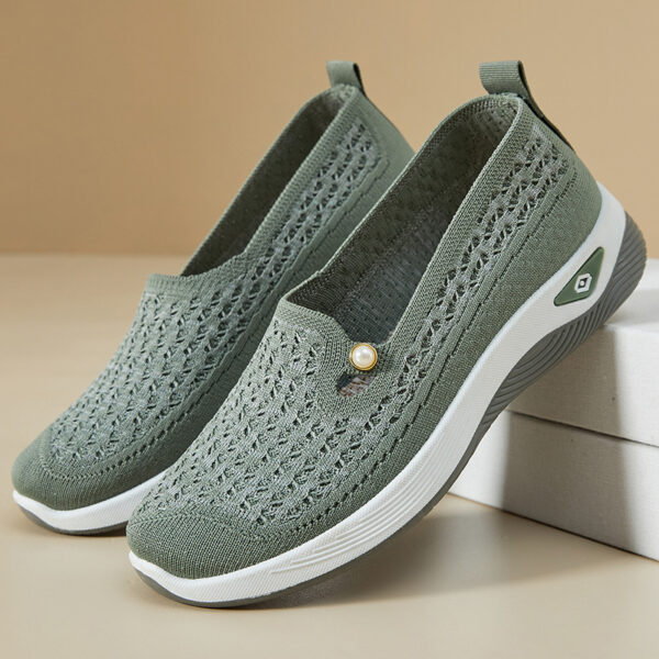 soft soles not tiring flat shoes middle-aged and elderly casual shoes