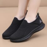 Women's spring new slip-on shoes, casual walking shoes, fashionable custom sports shoes - Image 6
