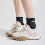 Inner height-enhancing shoes for women, Korean thick-soled, small-sized retro versatile casual sports shoes