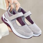 Women's shoes all-match summer Velcro middle-aged and elderly mothers' shoes - Image 2