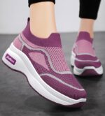 Women's autumn new thick-soled casual shoes, soft-soled comfortable height-increasing shoes - Image 4