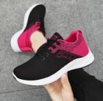 Women's new breathable sports shoes, lightweight and comfortable single shoes, fly woven shallow shoe - Image 7
