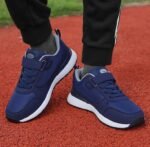 new middle-aged and elderly sports shoes soft sole casual couple style dad's shoes walking shoes - Image 7
