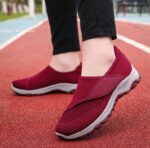 comfortable mother's shoes, breathable and non-stuffy women's shoes, Velcro mesh shoes - Image 6